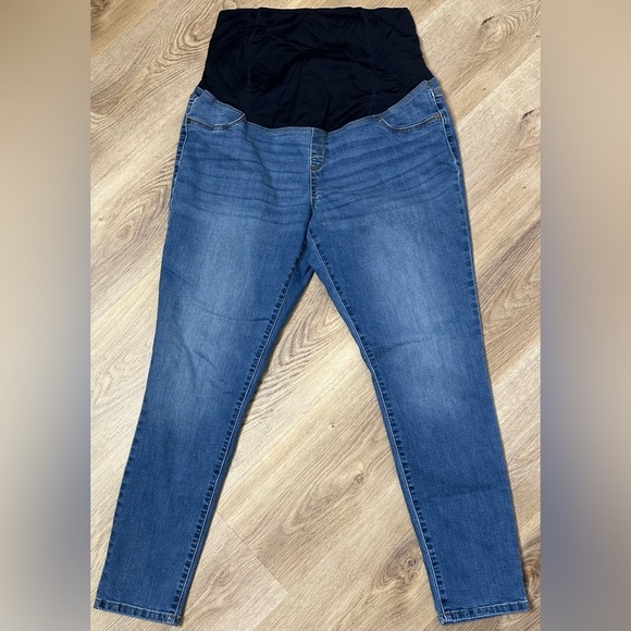 Isabel Maternity by Ingrid & Isabel Denim Jegging size 12 - Picture 1 of 6